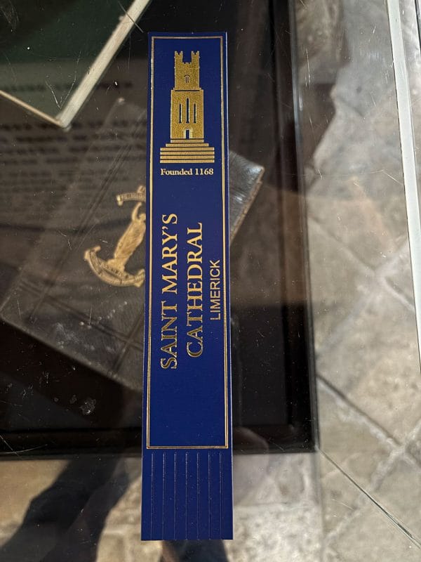St. Mary's Cathedral Limerick bookmark