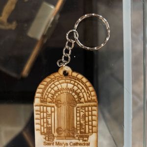 Saint Mary's Cathedral Keyring