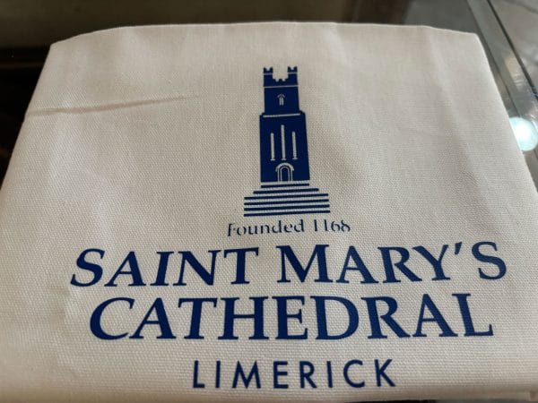 Saint Mary's Cathedral Limerick Tea towel